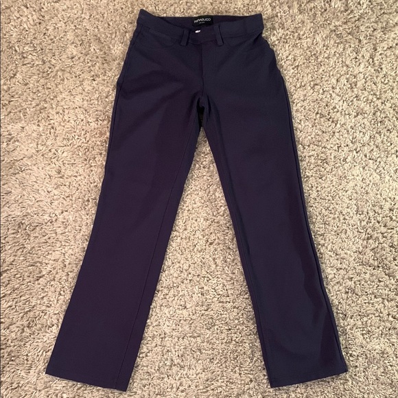 Parasuco Women’s Navy Short Straight Leg Jeggings - Picture 1 of 5